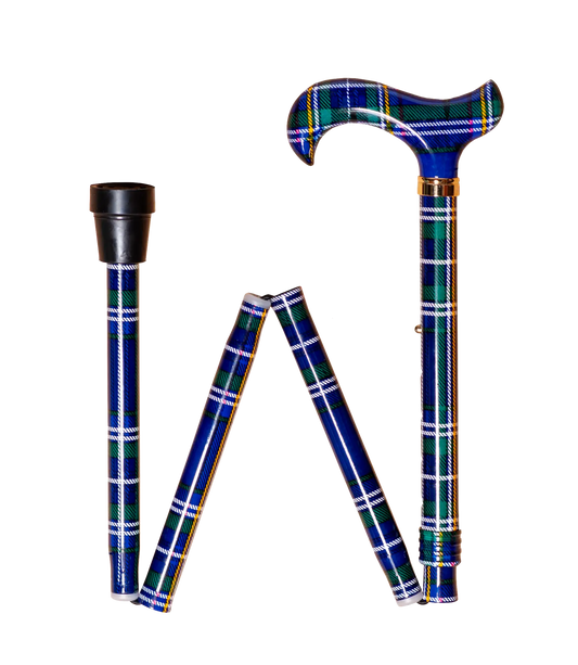 Schotse Ruit Wandelstok