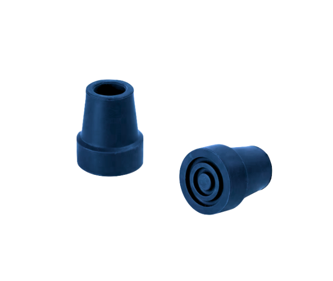 NINEE Wandelstok Rubber Dop Blauw