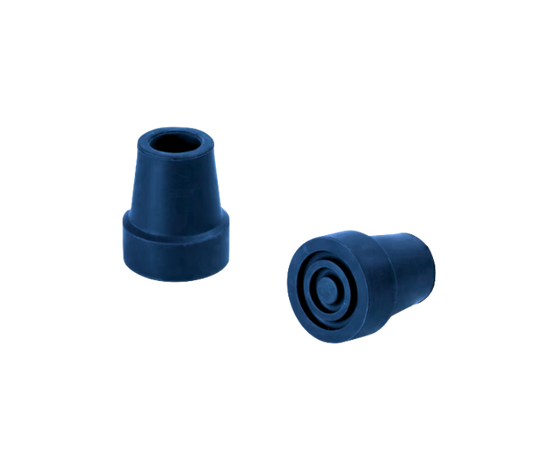 NINEE Wandelstok Rubber Dop Blauw