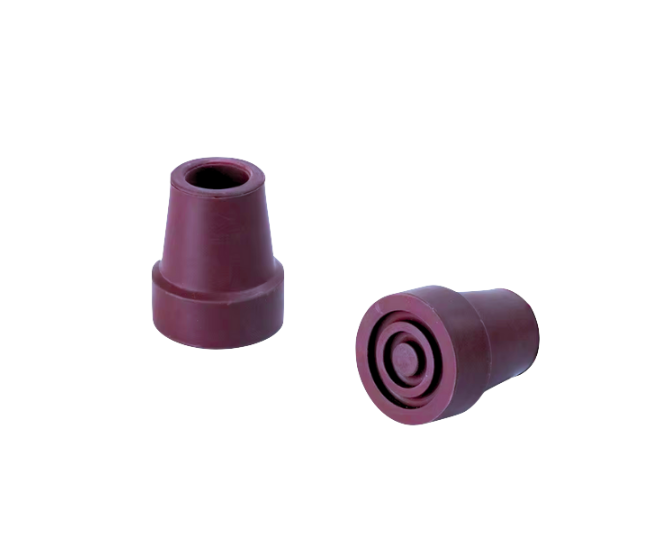 NINEE Wandelstok Rubber Dop Rood