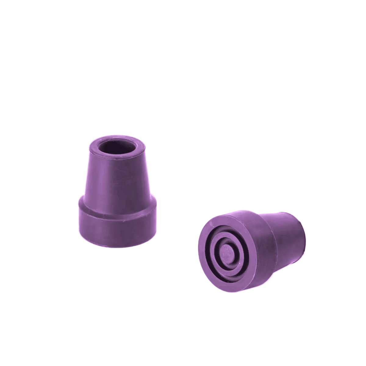 NINEE Wandelstok Rubber Dop Paars